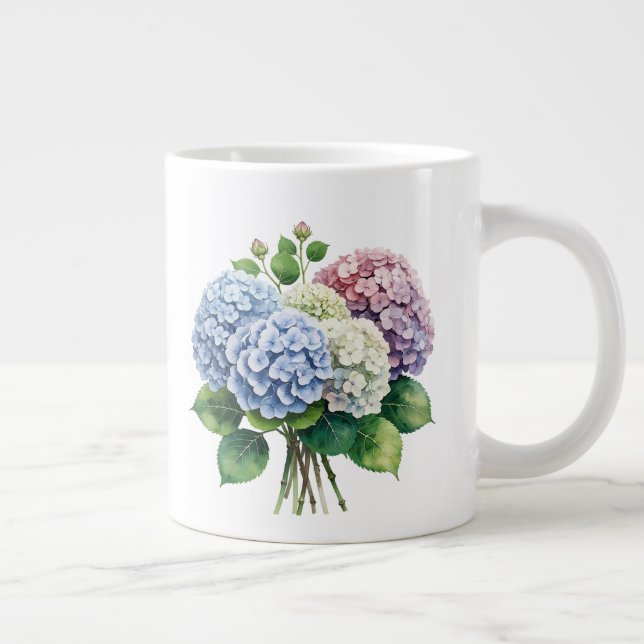 Floral  giant coffee mug (Right)