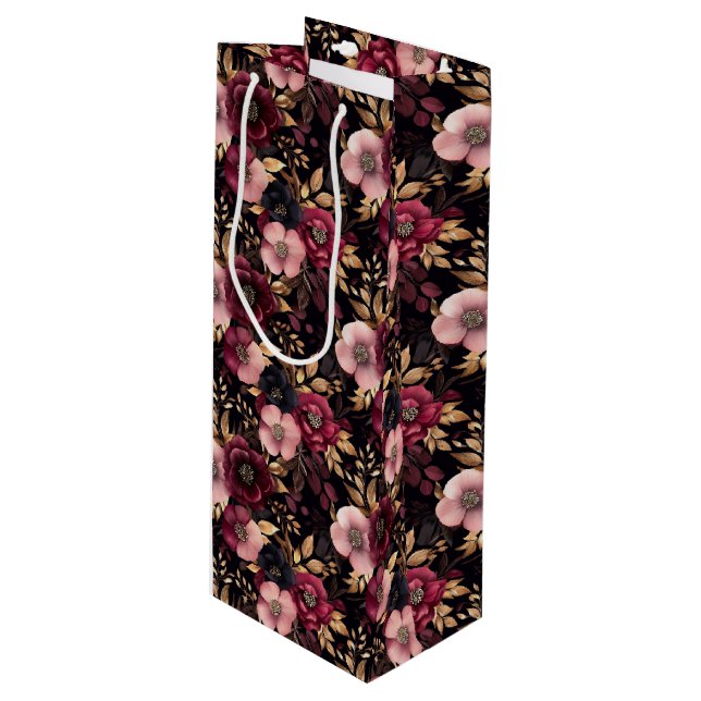 Floral Gift Bag (Front Angled)