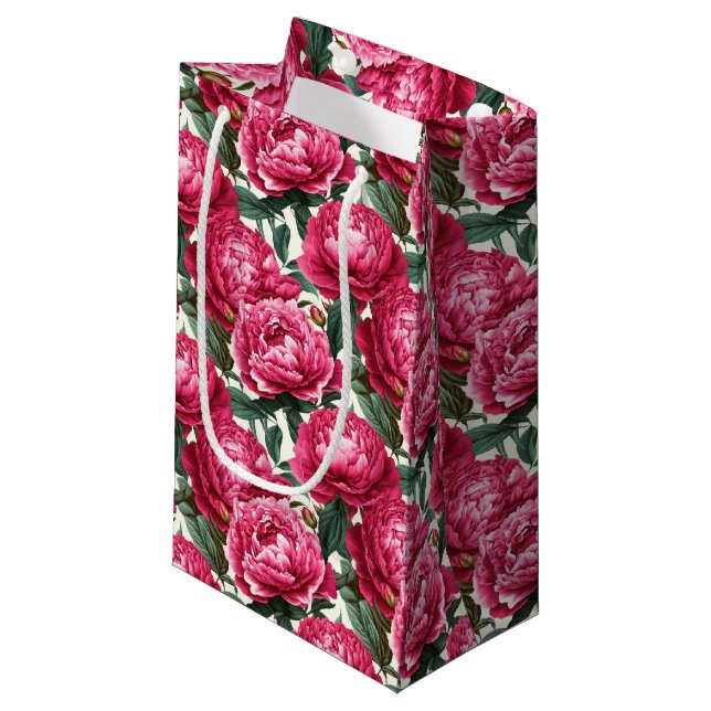 Floral Gift Bag (Front Angled)