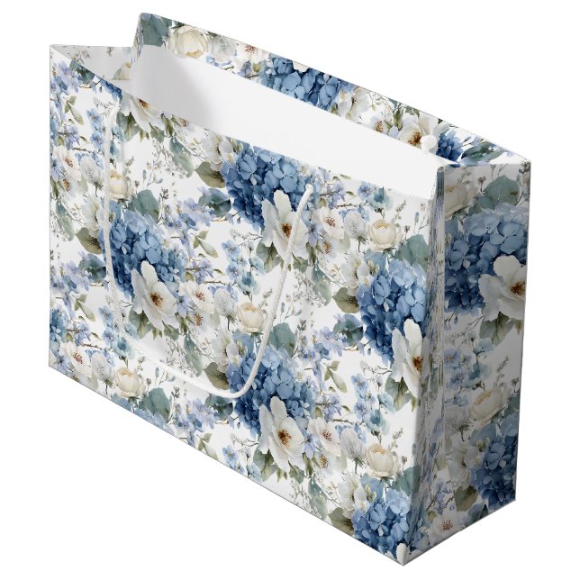 Floral Gift Bag (Front Angled)