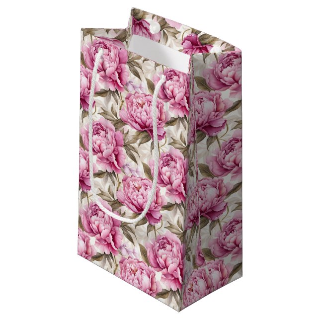Floral Gift Bag (Front Angled)