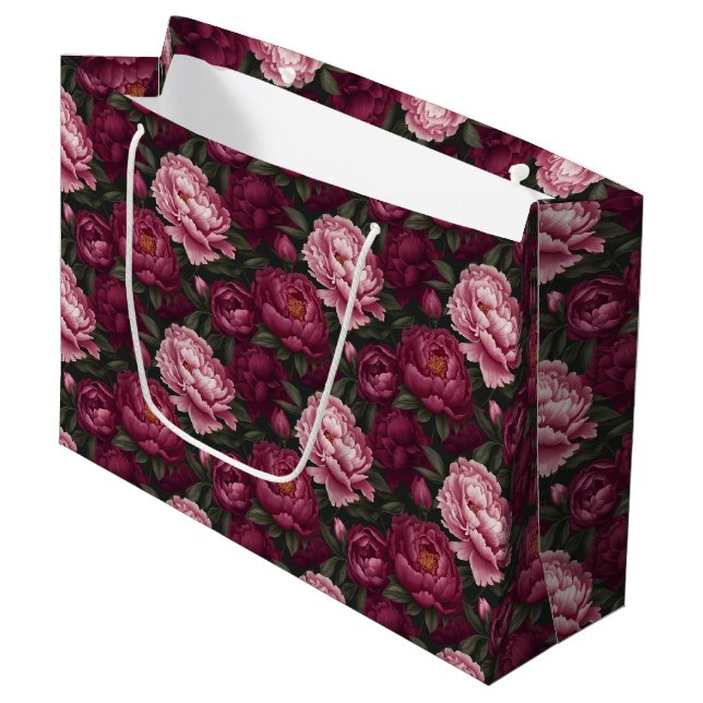 Floral Gift Bag (Front Angled)