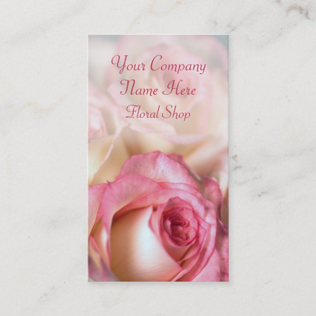 Floral & Gift Shop Business Card (Front)