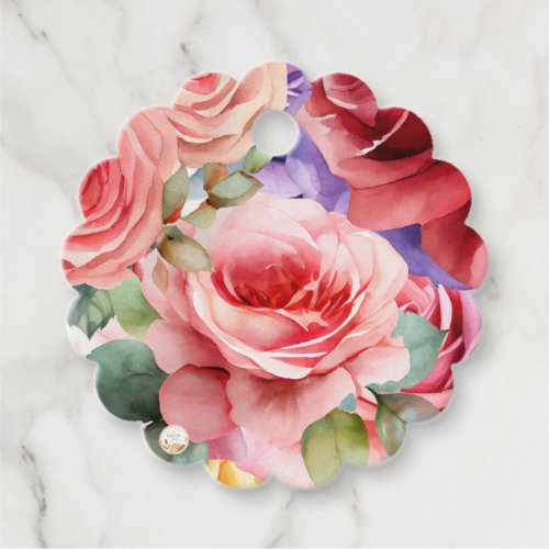 Floral Gift Tag