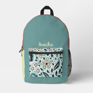 Floral Girly Backpack