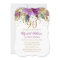 Floral Glitter Sparkling Amethyst 90th Birthday