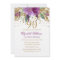 Floral Glitter Sparkling Amethyst 90th Birthday