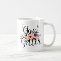 Floral Goal Getter Mug