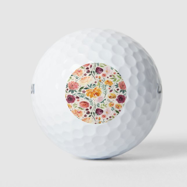 Floral Golf Balls (Front)