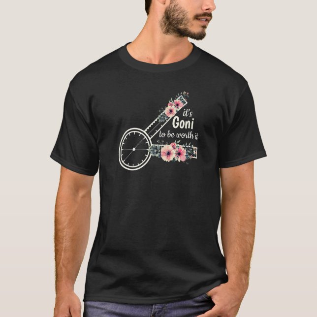 Floral Goniometer  physical therapy saying for wom T-Shirt (Front)