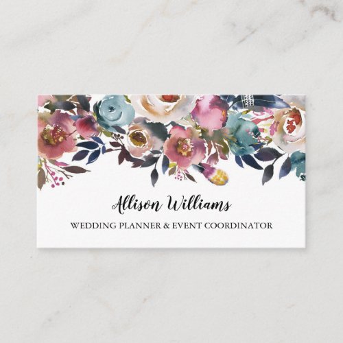 Floral Grace Business Card