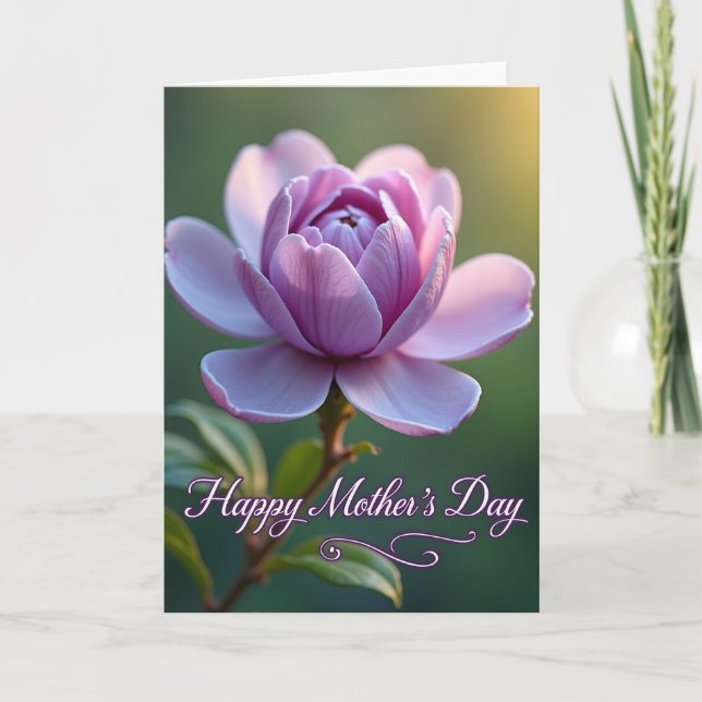 Floral Grace Mothers Day Card (Front)