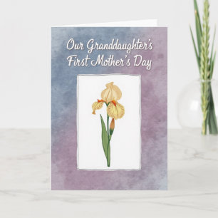 Floral Granddaughter Mothers Day Card