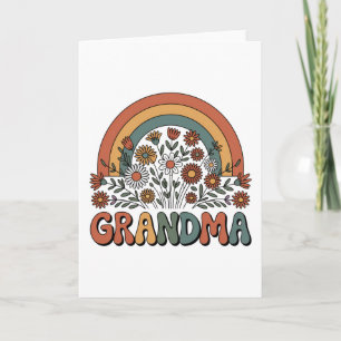 Floral Grandma Card