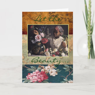 Floral Greeting Card
