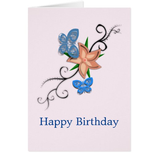 Floral Greeting Card | Zazzle