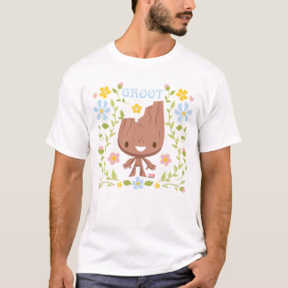 Floral Groot Graphic T-Shirt