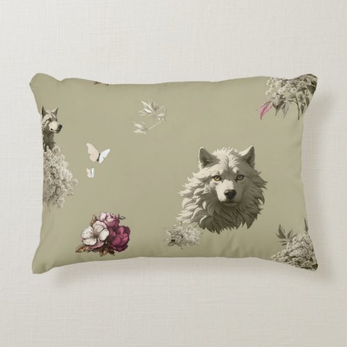 Floral Guardian _ Accent Pillow