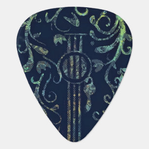 Floral Guitar Pick