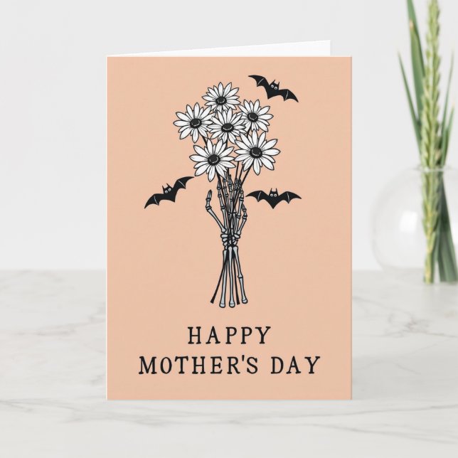 Floral Hand Mothers Day Art Card (Front)