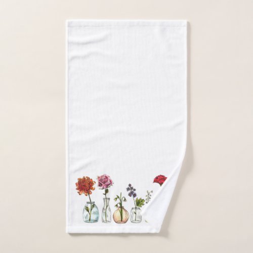 Floral Hand Towel