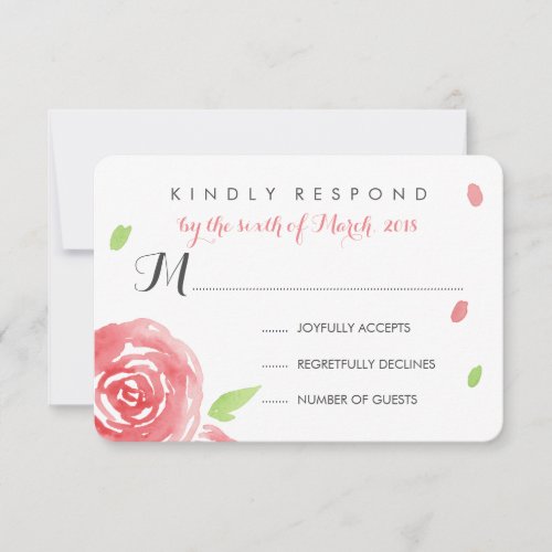 Floral Happiness RSVP
