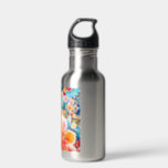 Floral Harmony: Blossoming Mandalas Collection Water Bottle