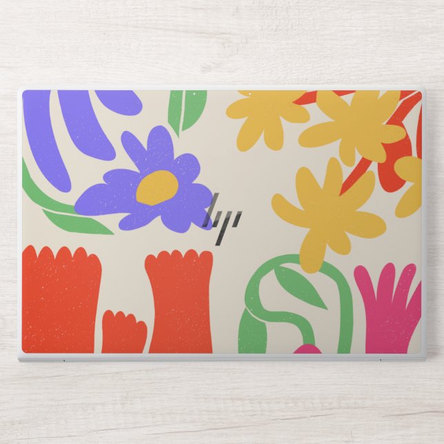 Floral Harmony Case for HP EliteBook 850 HP Laptop Skin (Front)