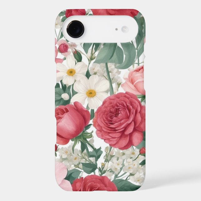 Floral Harmony iPhone Case (Back)