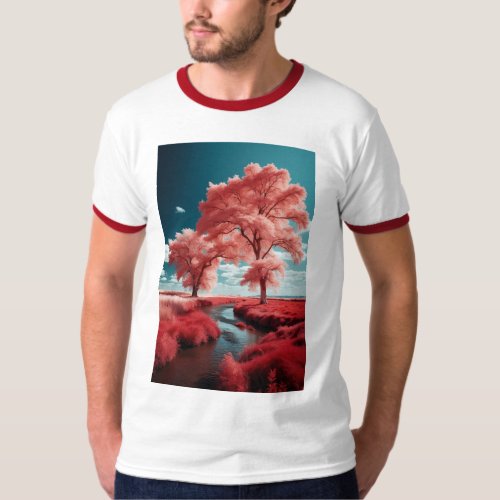 Floral Harmony Natures Symphony Logo T_Shirt