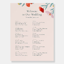 Floral Harmony Seating Chart