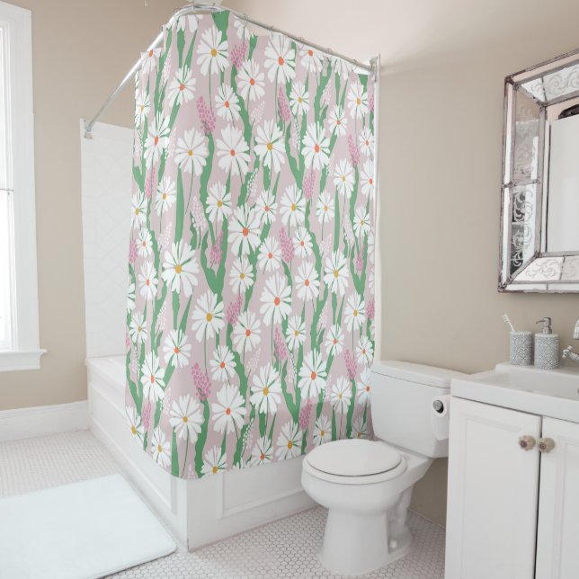 floral harmony shower curtain (In Situ)