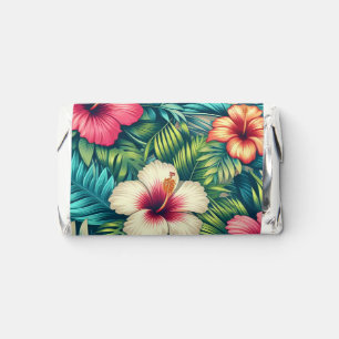 Floral Hawaiian/tropical Hershey's Miniatures