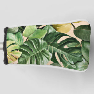 Floral/Hawaiian/Tropical leaf Golf Head Cover