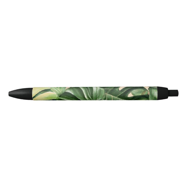 Floral/Hawaiian/Tropical leaf Pen (Front)