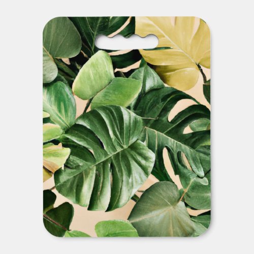 FloralHawaiianTropical leaf Seat Cushion