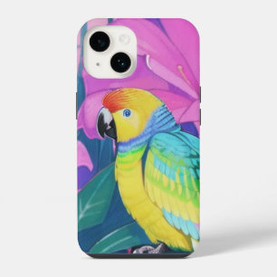 Floral/Hawaiian/Tropical/parrot iPhone 14 Case