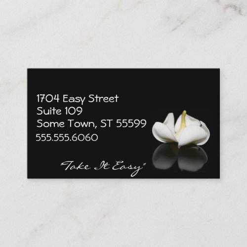 Floral Healing Business Cards