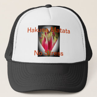Floral Heart Art Print Trucker Hat