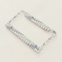 Floral Heart CHD License Plate