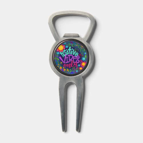 Floral Heart Fun Positive Vibes Trendy Inspirivity Divot Tool