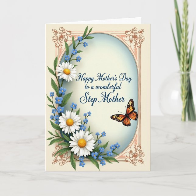 Floral Heartfelt Thanks Card (Front)