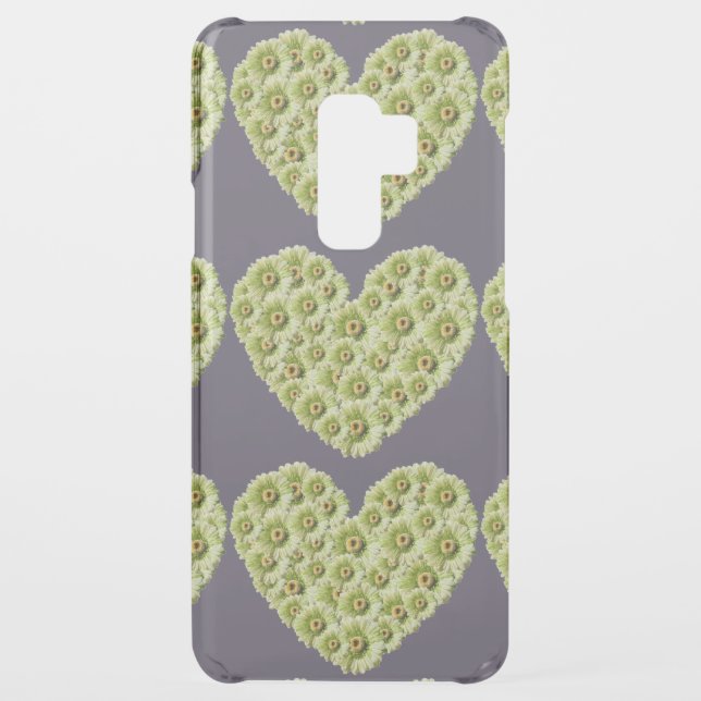 Floral Hearts Uncommon Samsung Galaxy Case (Back)