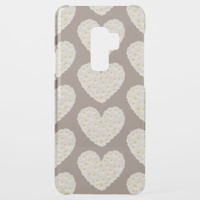 Floral Hearts Uncommon Samsung Galaxy Case (Back)