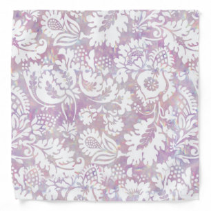Floral Holographic Colors Bandana