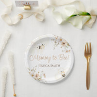 Floral Honey Bee Baby Shower
