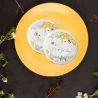 Floral Honeycomb Bumble Bee |