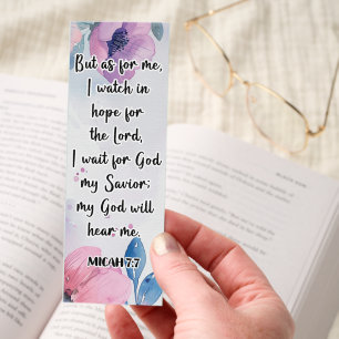 Floral Hope Bible Verse Bookmarks