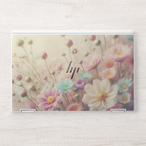 Floral  HP laptop skin