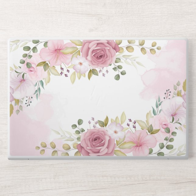 Floral HP Laptop Skin (Front)